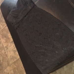 Black formal style dress